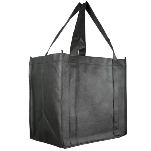 Black Promotional Shopping Totes